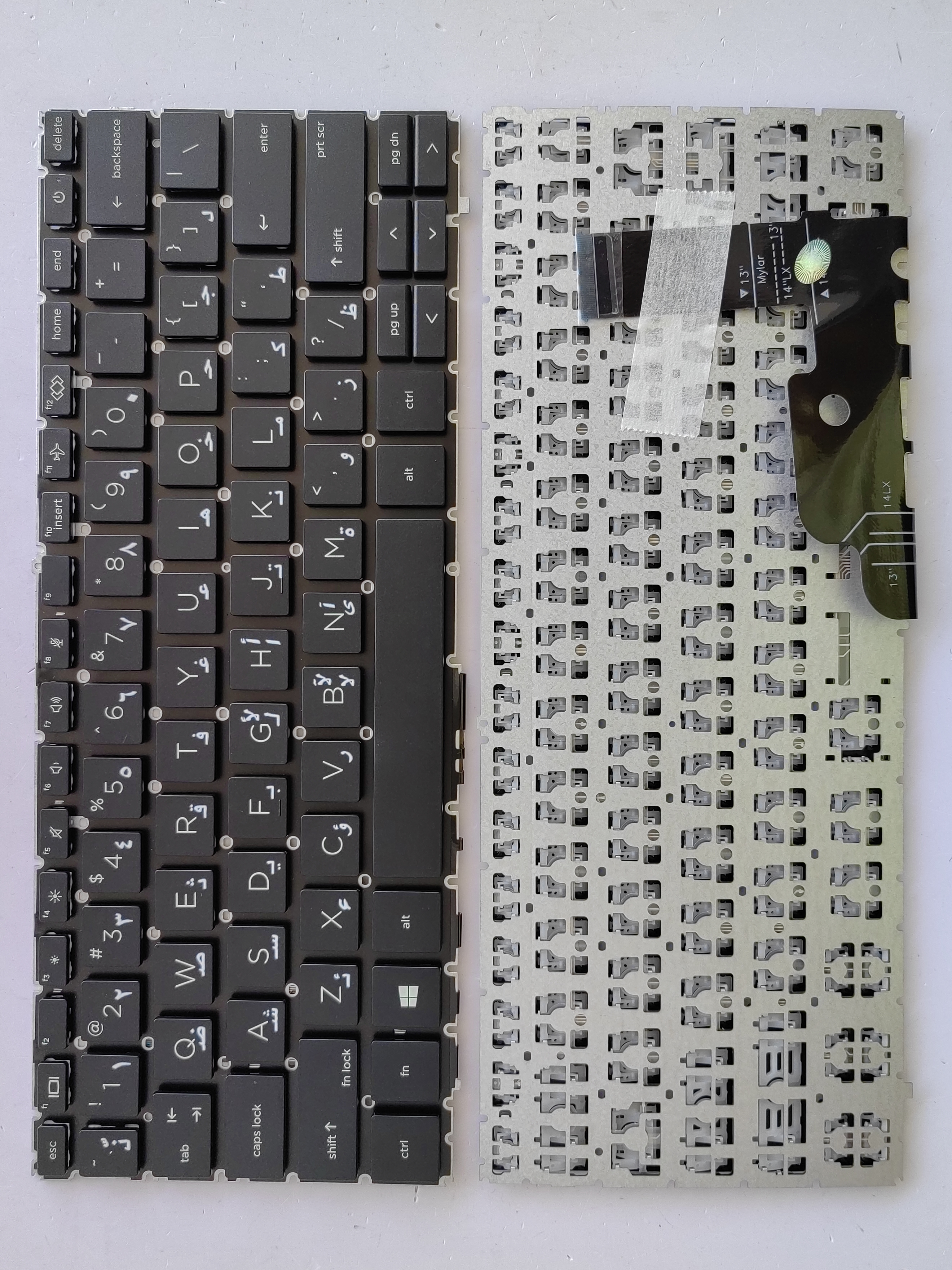 Picture of New Replacement Laptop Keyboard For HP 440G9/840G9/Zbook firefly 14 g9/Zbook 14 g10 BLACK (OEM) AR Layout